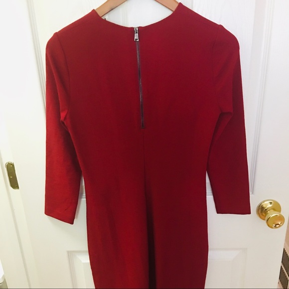 Brand New! Vince Three Quarter Sleeve Bouclé Sheath Dress - Picture 5 of 6